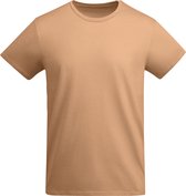 Grieks Oranje 2 pack t-shirts BIO katoen Model Breda merk Roly maat S