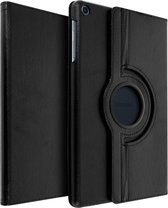 Geschikt voor Samsung Galaxy Tab A 10.1 2019 Flip Cover 360° Roterende Standaard Zwart