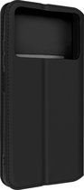 Hoes Geschikt voor Xiaomi Poco X4 Pro 5G klep portefeuille, video standaard zwart