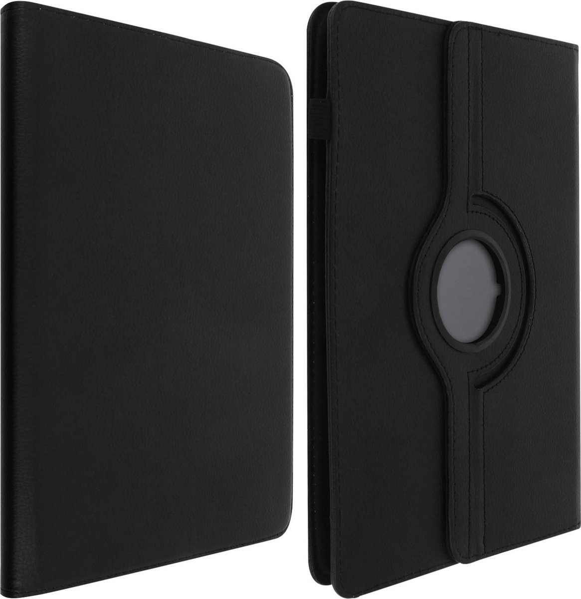 10 inch Tablethoes Universele Etui Flip Cover 360 ° Draaibare Standfunctie Zwart
