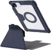 Nillkin Bumper SnapSafe Magnetic Apple iPad 10.2 (2019/2020/2021) Hoes - Book Case met Camera Slider en Sleep/Wake Blauw