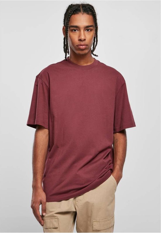 Urban Classics - Tall Heren T-shirt - 5XL - Rood