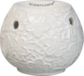 Scentchips® Ceramic Leafs Wit waxbrander geurbrander