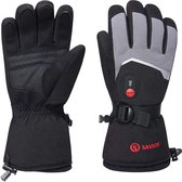 Savior Verwarmde Handschoenen Elektrisch - Inclusief Oplaadbare Accu met Oplaadkabel - Thermohandschoenen - Heated Gloves - Unisex - Maat L - Zwart