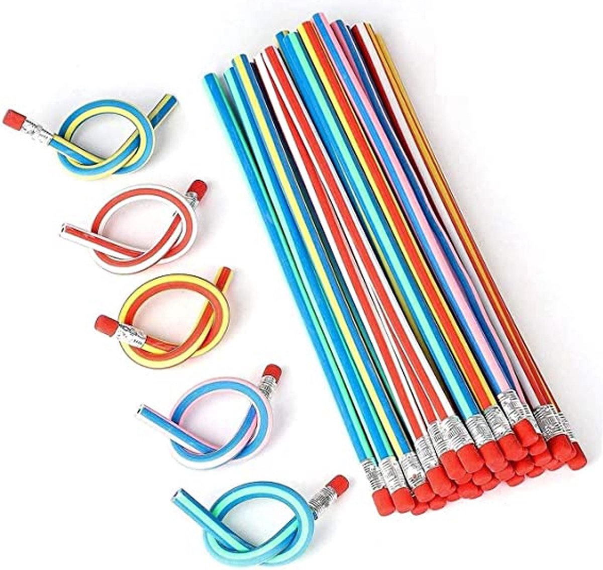 flexibele Bendy potloden, magische Bend potloden voor kinderen, flexible bendy pencils 30