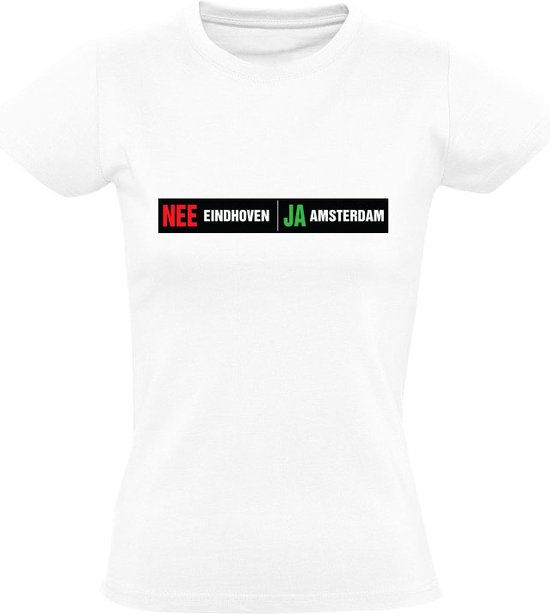 NON Eindhoven OUI Amsterdam T-shirt Femme 020 bol