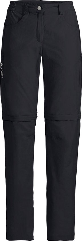 Vaude Farley Zip Off V Short Broek Zwart Vrouw