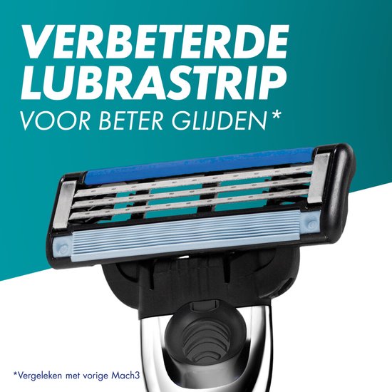 Gillette Scheermesjes Mach3 Turbo - 5 stuks