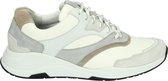 Durea 6273 H - Volwassenen Lage sneakers - Kleur: Wit/beige - Maat: 41