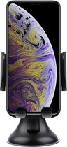 Shop4 - iPhone Xs Autohouder Instelbare Raamhouder Zwart
