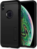 Spigen Tough Armor Apple iPhone Xs Max Hoesje - Zwart