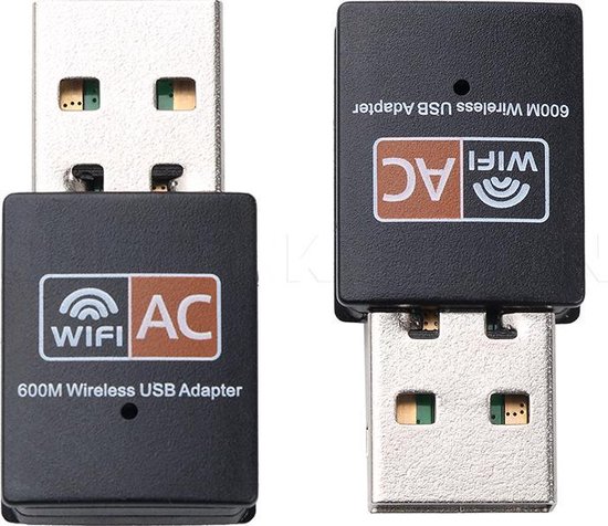 CLÉ USB WIFI Pour PC : Bi-Bande (5 Ghz/433 Mbps Et 2,4 Ghz/150