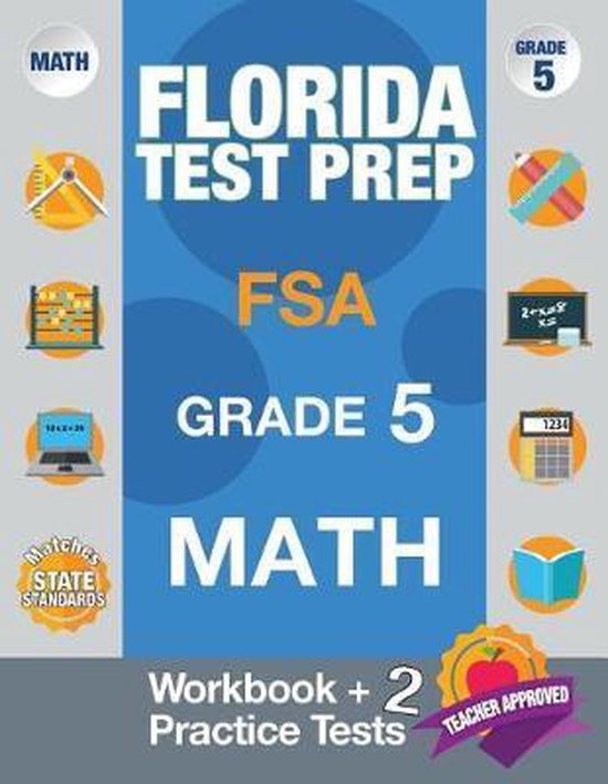 Florida Test Prep FSA Grade 5 Math - cover