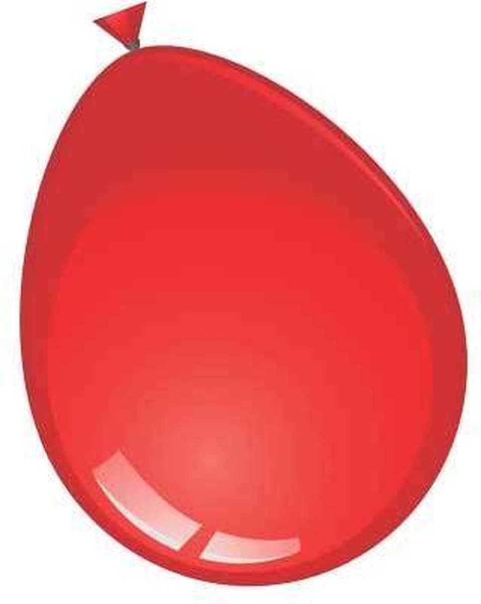 Ballonnen rood (Ã˜30cm, 10st)