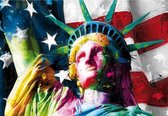 Patrice Murciano - Fotobehang Lady Liberty - 366 x 253 cm - Multi