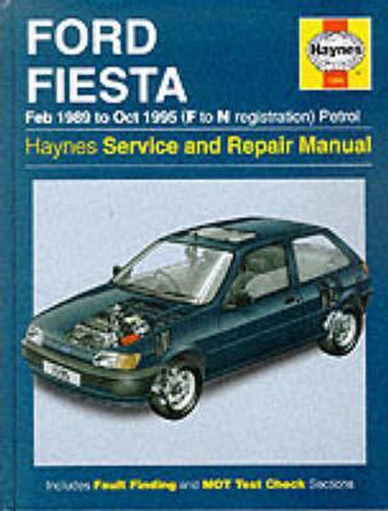 Ford Fiesta (Petrol) 1989-95 Service And Repair Manual - cover