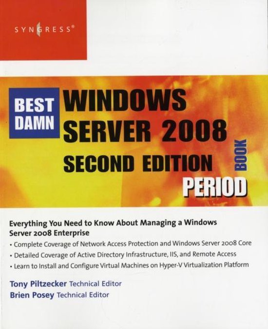 The Best Damn Windows Server 2008 Book Period - cover