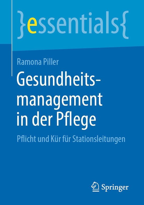 Medicine (German Language) - Gesundheitsmanagement in der Pf ... - cover