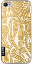 Casetastic Softcover Apple iPhone 7 / 8 - Gold Organic Pattern