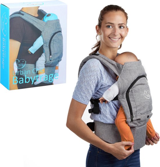 Uitreiken Zuidoost Koken little Choice baby draagzak vanaf 3 maanden - buikdrager ergonomisch -  rugdrager -... | bol.com