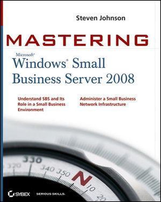 Mastering Microsoft Windows Small Business Server 2008 - cover