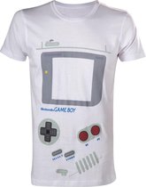 Nintendo - Wit Gameboy T-shirt - Large
