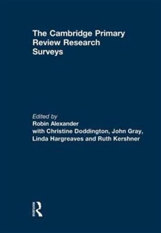 Cambridge Primary Review Research Surveys - cover