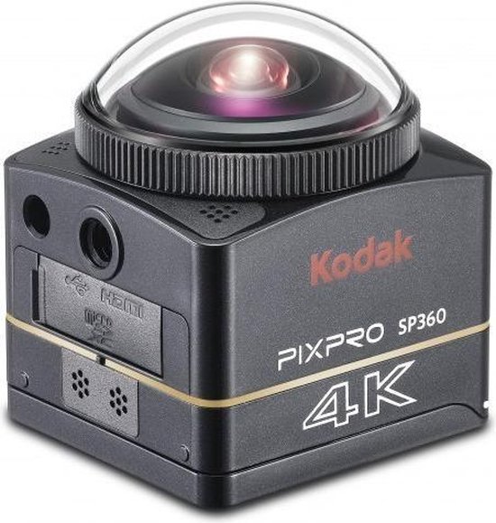 Kodak PIXPRO SP360 4K Extreme Pack actiesportcamera Full HD CMOS 12,76 MP 25,4 / 2,33 mm (1 / 2.33'') Wi-Fi 102 g