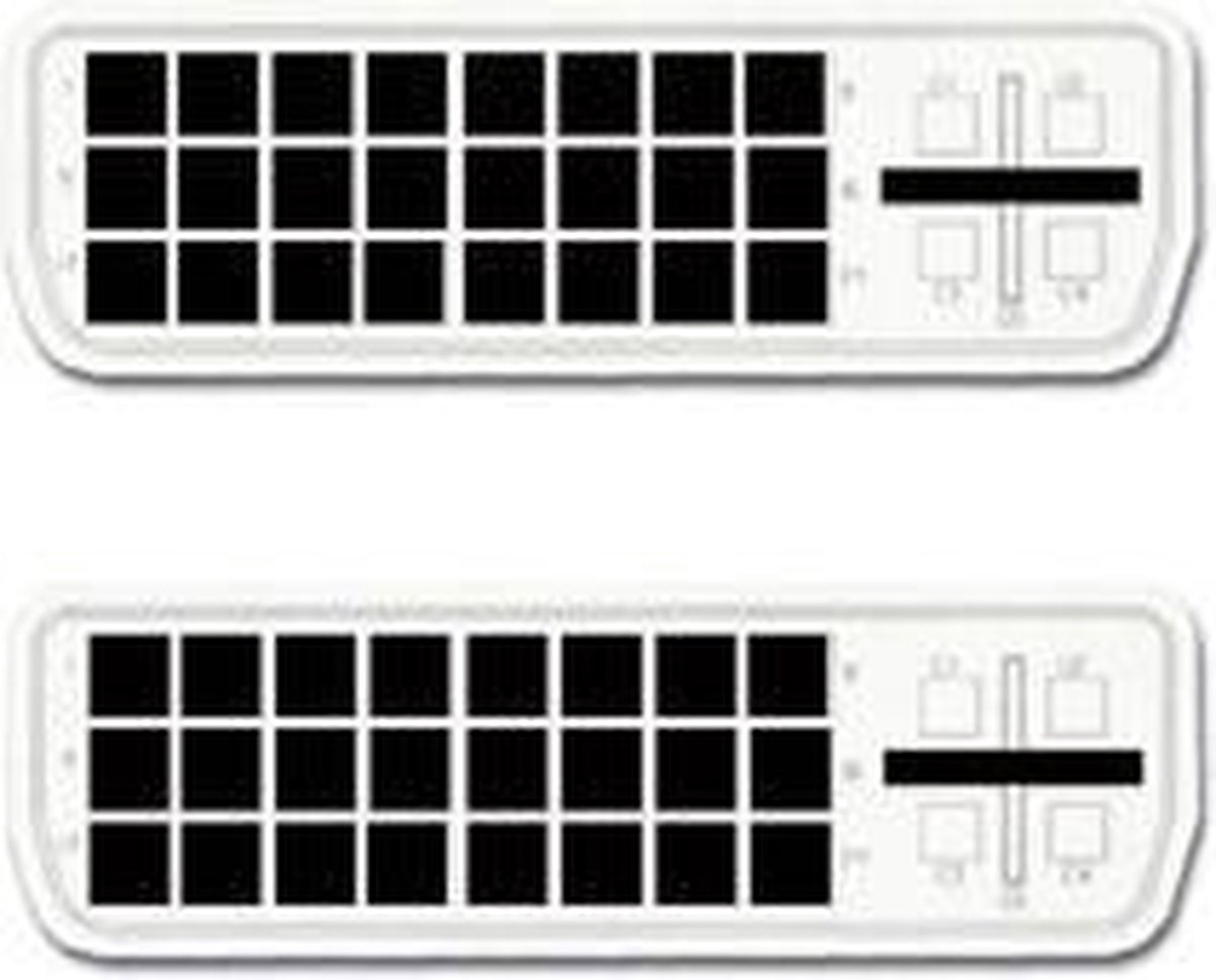 MCL Cable DVI-D Male/Male Dual Link 2m DVI kabel - Mcl