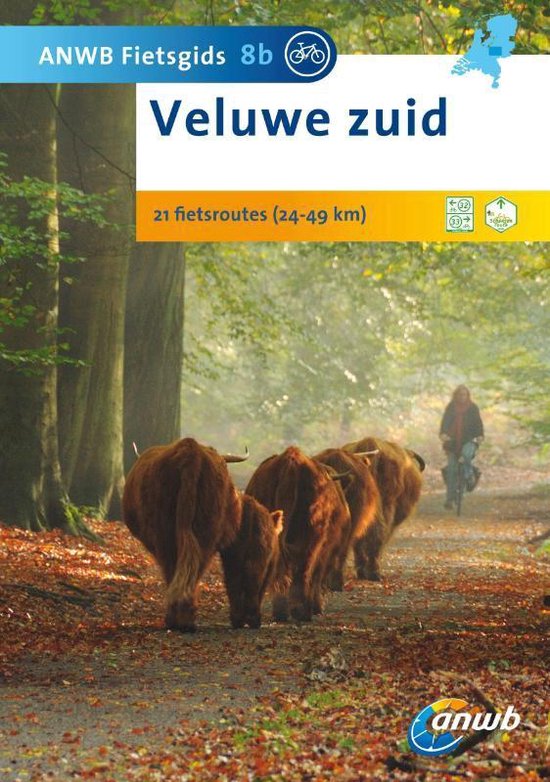 9789018031763 - ANWB fietsgids 8b - Veluwe Zuid