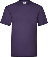 Fruit of the Loom - 5 stuks Valueweight T-shirts Ronde Hals - Donker Paars - XXL
