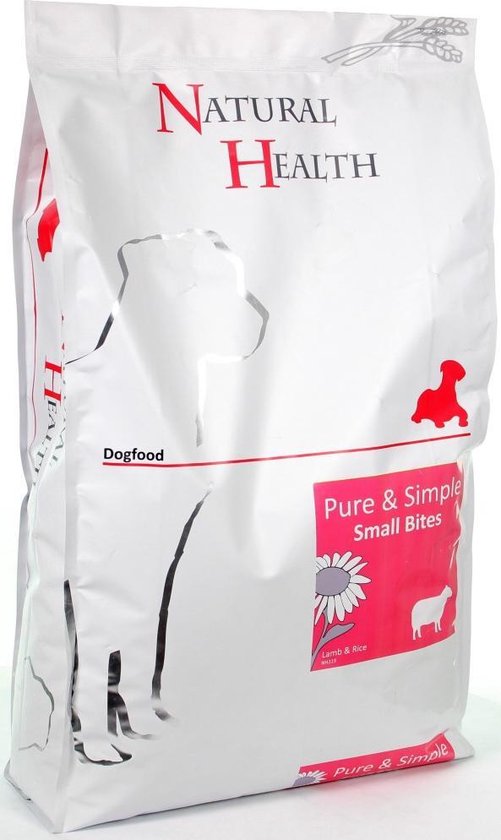 Natural Health Dog Lamb & Rice Small Bite