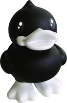 B.duck Spaarpot Eend Zwart 16 Cm