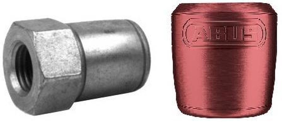 Abus Nutfix Anti-diefstal Asmoer M9 Rood