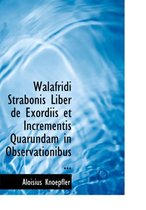 Walafridi Strabonis Liber de Exordiis Et Incrementis Quarundam in Observationibus ...