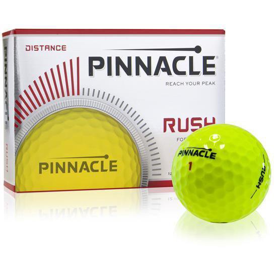 Pinnacle -  Rush - golfbal - 15-ball pack - Geel — afbeelding 2