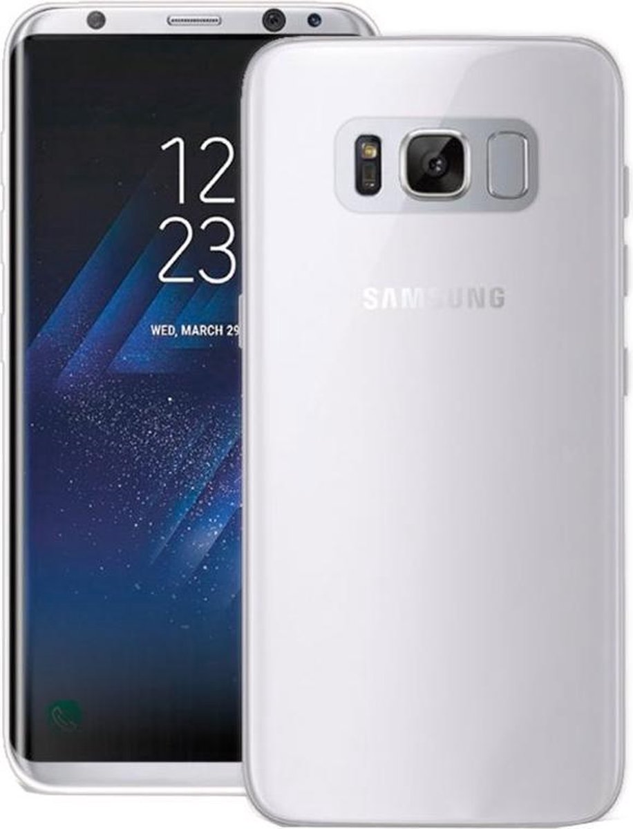 Puro Ultra Slim "0.3" Cover do Galaxy S8+ półprzezroczysty