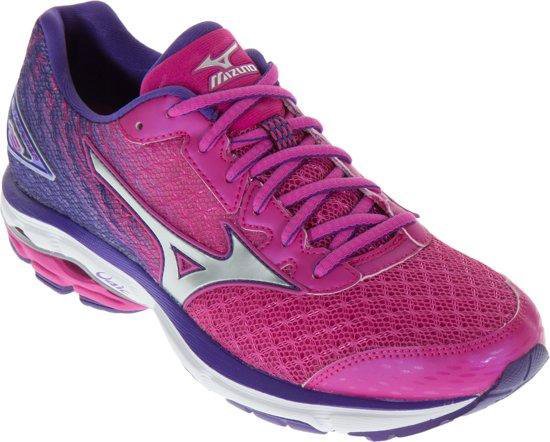 Mizuno Wave Rider 19 chaussures de course femme taille 37 violet / rose /  blanc | bol.com