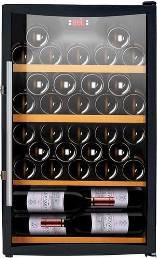 Caviss S 150 GBE4 Refroidisseur de vin compresseur Autoportante Noir 50  bouteille(s) | bol