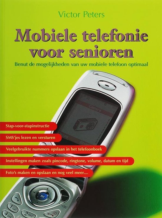 Cover van het boek 'Mobiele telefonie voor senioren'