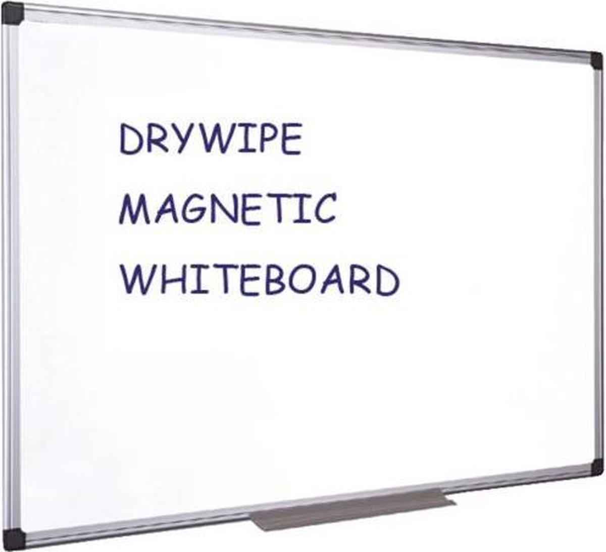bespotten Pak om te zetten Roestig Quantore whiteboard magnetisch - 60 x90 cm - Gelakt staal - Met afleggoot |  bol.com
