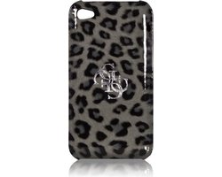 iPhone 4S/4 hoesje - Guess - Luipaard - Kunstleer