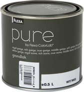 Flexa Pure Lak Watergedragen Grondlak 0,5 Liter 100% Wit