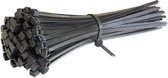 WeVeGoods - Tie-Wrap/Kabelbinders assortiment 4,8 x 200 mm. ZWART 200 stuks