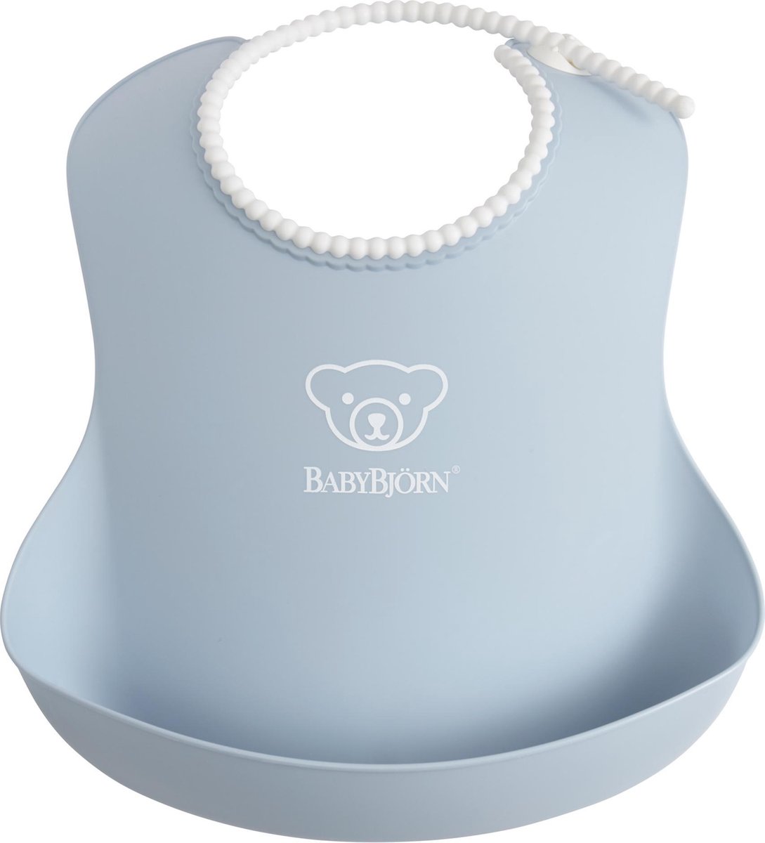 Goedkoopste BabyBjörn Slabbetje - Pastelblauw