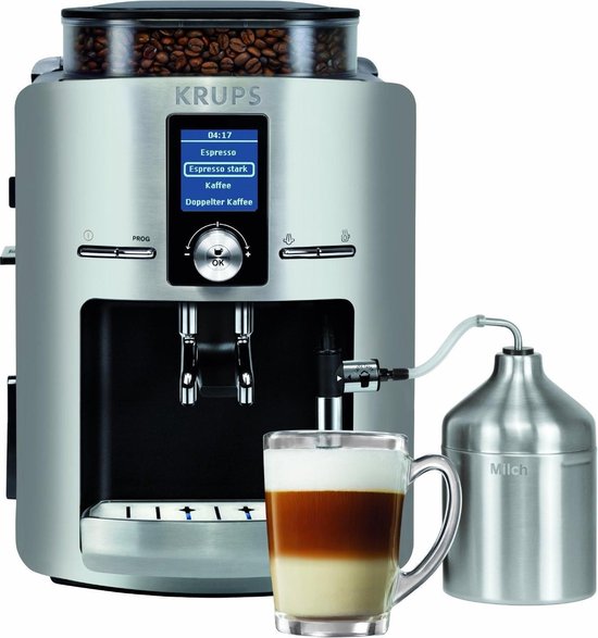 oosten Woordenlijst streep Krups Automatic EA826E - Volautomatische Espressomachine | bol.com