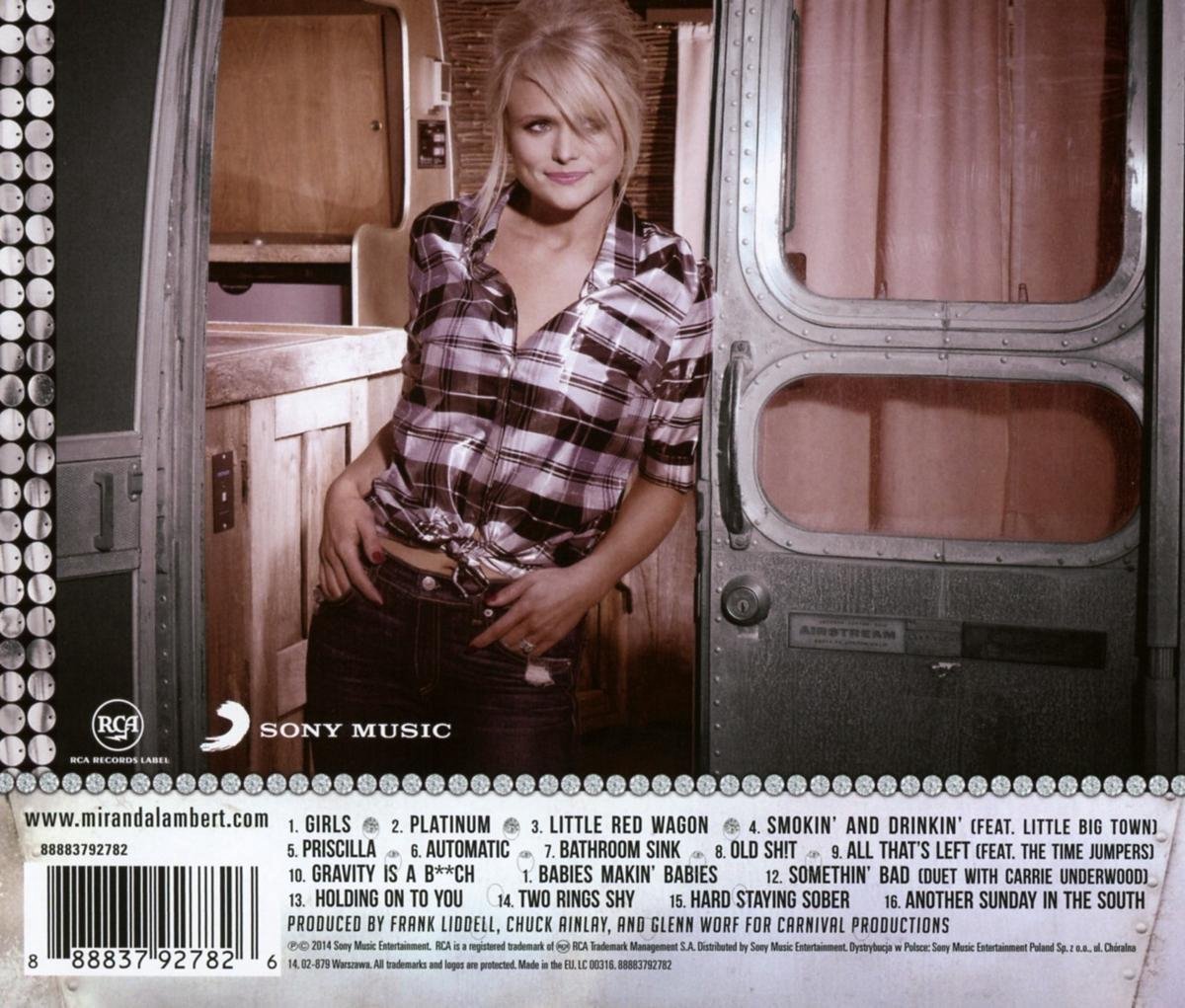 Miranda Lambert Platinum, Miranda Lambert CD (album) Muziek