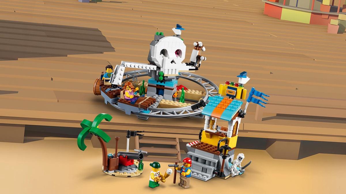 LEGO Creator Les montagnes russes des pirates - 31084 | bol.com