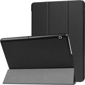 Tri-Fold Book Case - Huawei MediaPad T3 10 Hoesje - Zwart