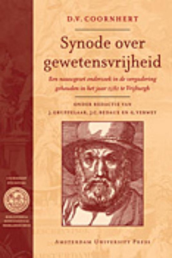 Cover van het boek 'Synode over gewetensvrijheid / druk 1'